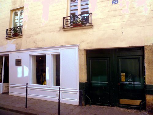 Blancs manteaux 23 façade 05 04 14 Blancs manteaux 23 façade 05 04 14