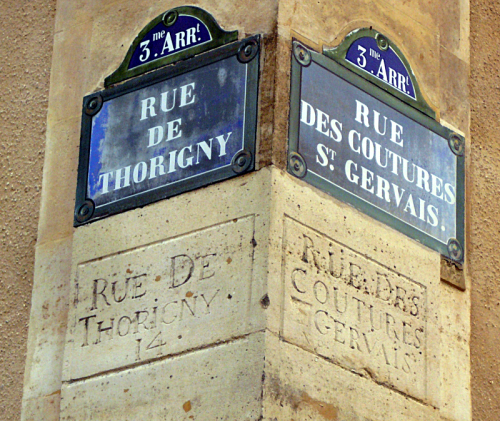 Coutures st gervais panneaux rues Coutures st gervais panneaux rues