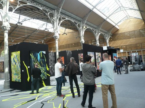 Carreau du temple intérieur urban art fair 21 04 16 Carreau du temple intérieur urban art fair 21 04 16
