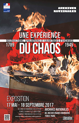 Affiche expo chaos Affiche expo chaos