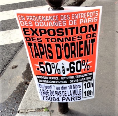 Affiche pas de la mule Affiche pas de la mule