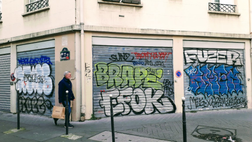 Rideaux tagués 4fils-charlot