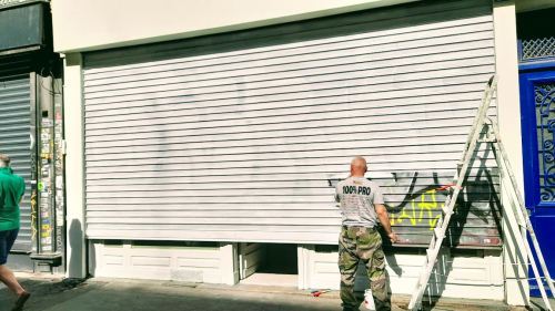 Beaubourg  75 rideau met